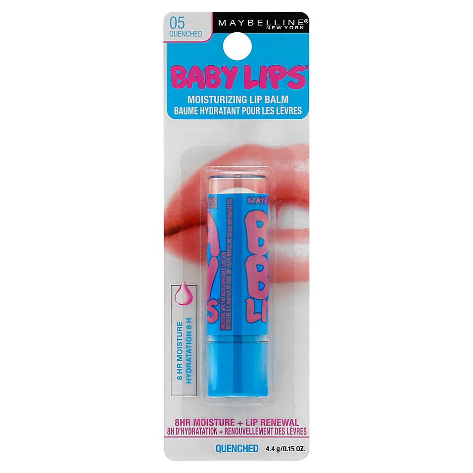 Maybelline Baby Lips Lip Balm, Moisturizing, Quenched 05 - 0.15 oz