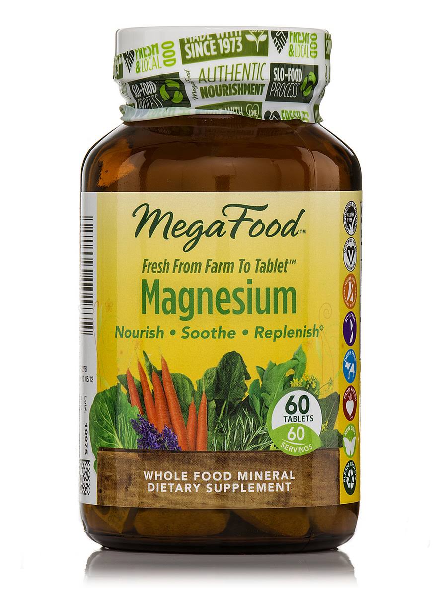 MegaFood Magnesium Tablets