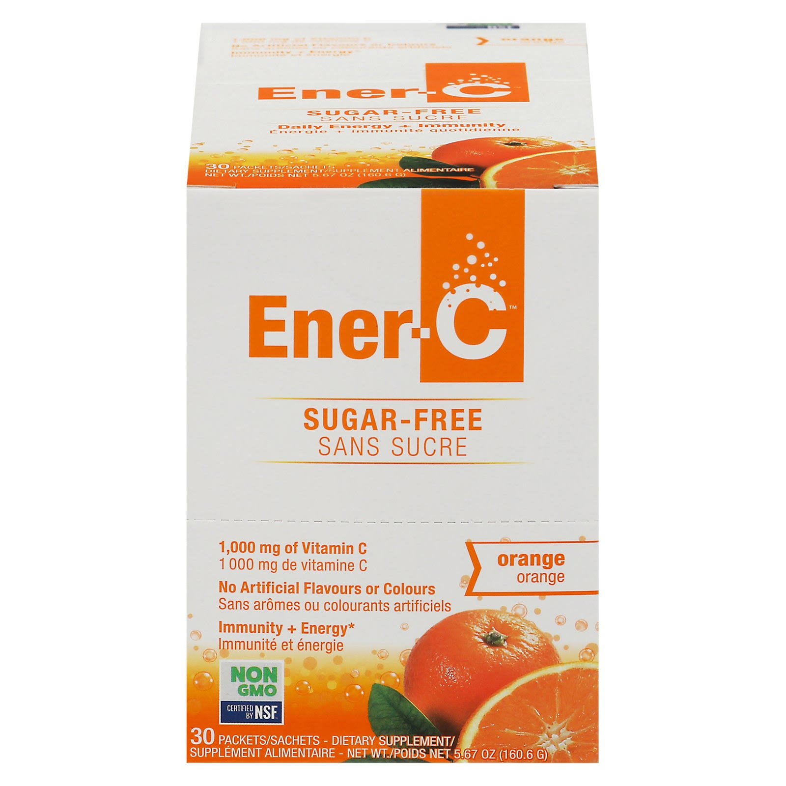 Ener-C Orange Sugar Free 30 Sachets