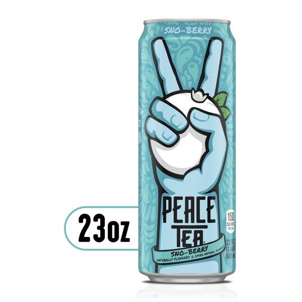 Peace Tea Liquid Tea Sno Berry Can 23 fl oz