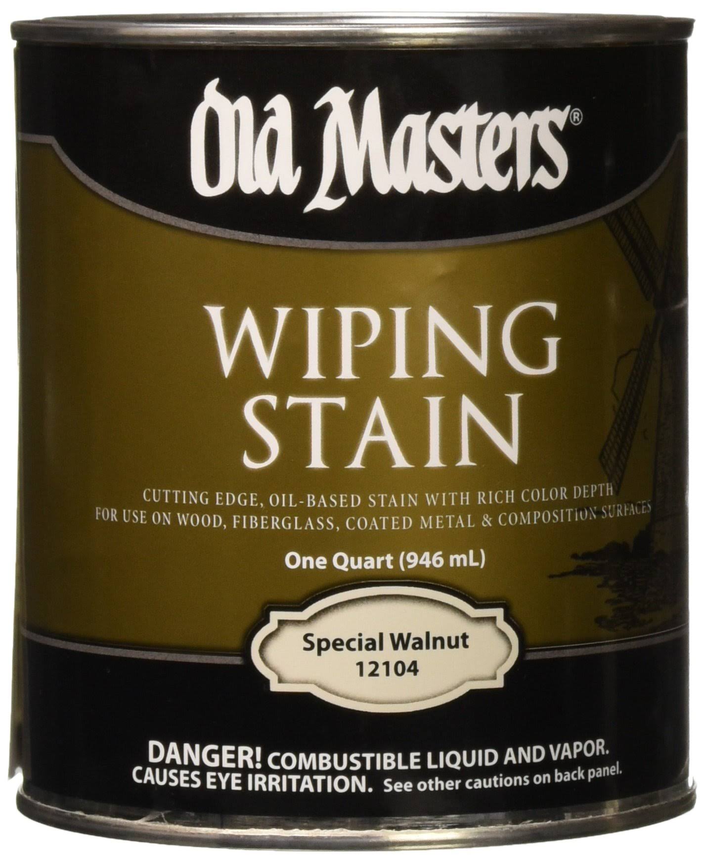 Old Masters Wiping Stain - Special Walnut, 1qt
