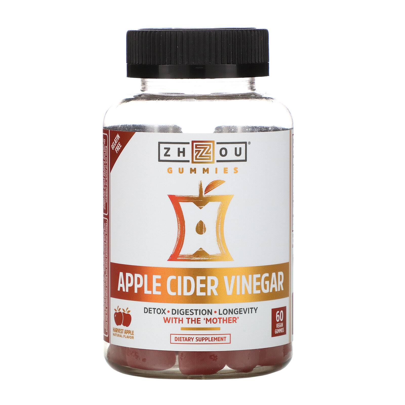 Zhou Apple Cider Vinegar - 60 Vegan Gummies