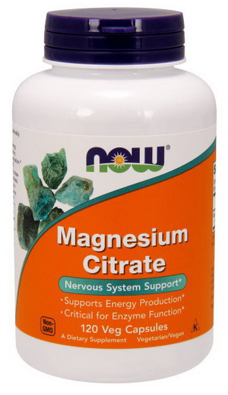Now Foods Magnesium Citrate - 120 Vcaps