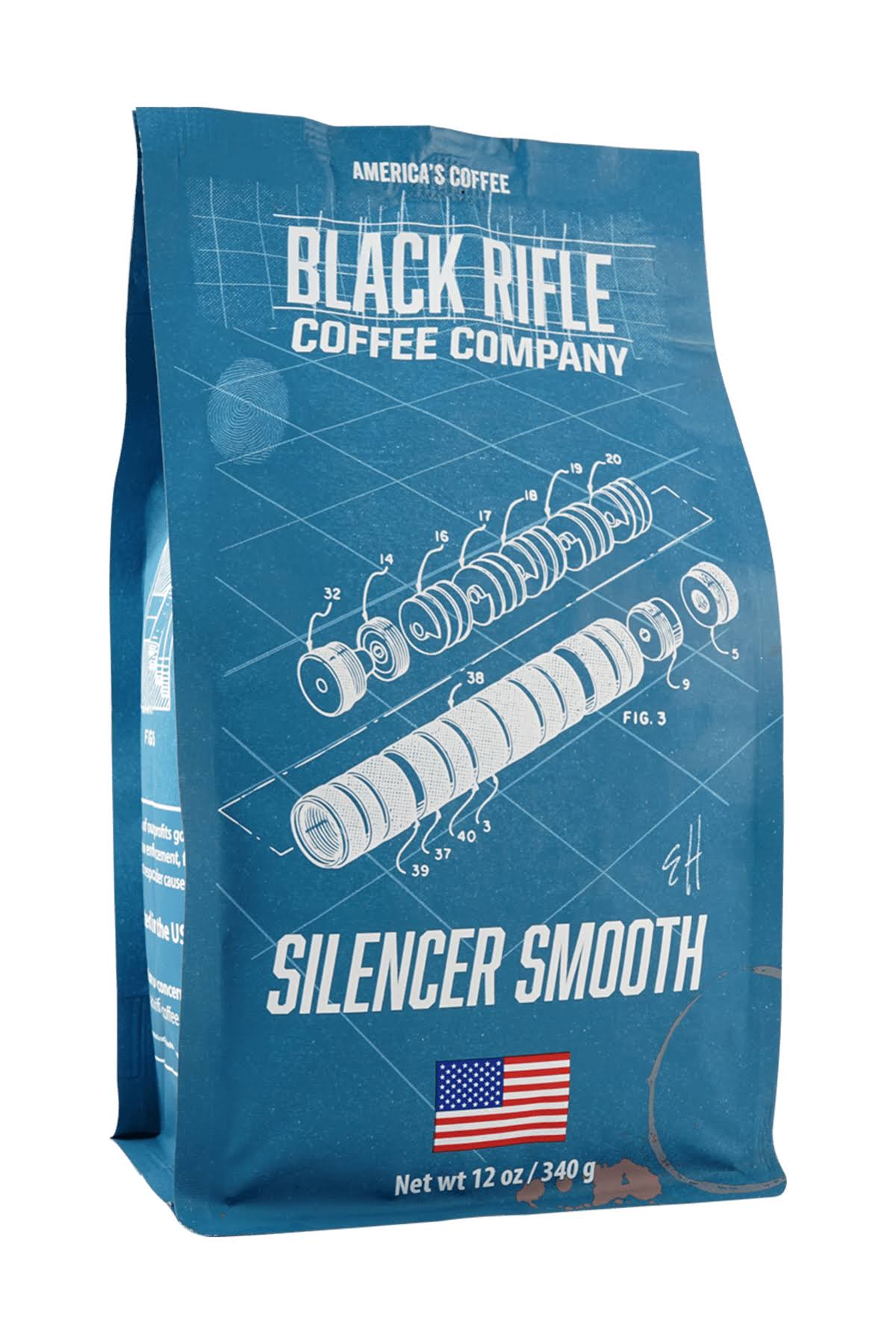 Silencer Smooth Roast Whole Bean | Black Rifle Coffee Company