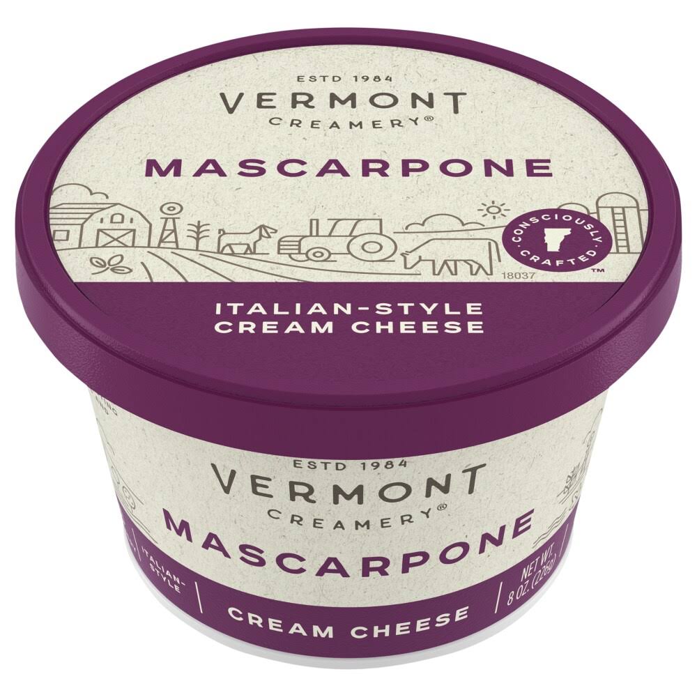 Vermont Creamery Mascarpone Italian Style Cream Cheese - 16oz
