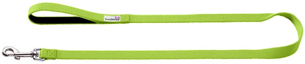 Doodlebone Bold Nylon Lead Green Small 15mm X1.3m