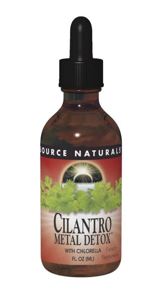 Source Naturals Cilantro Metal Detox With Chlorella Supplement