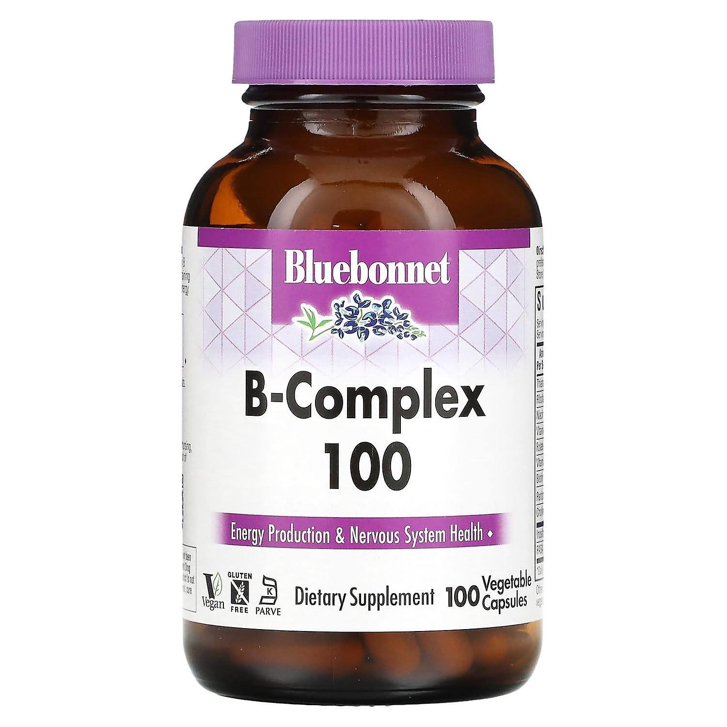 BlueBonnet B-Complex 100 - 100 Capsules