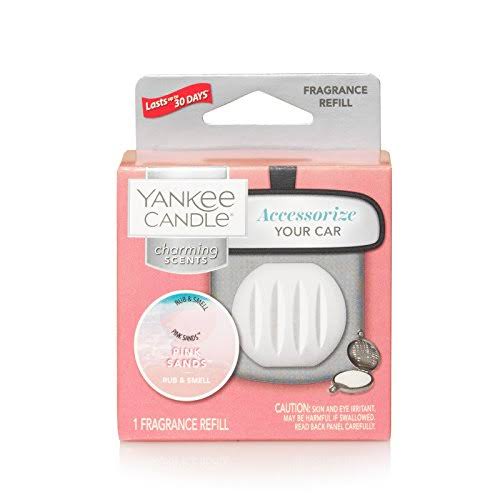 Yankee Candle Charming Scents Car Air Freshener Refill, Pink Sands