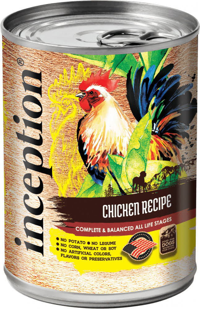 Inception Food for Dogs, Chicken Recipe - 13 oz
