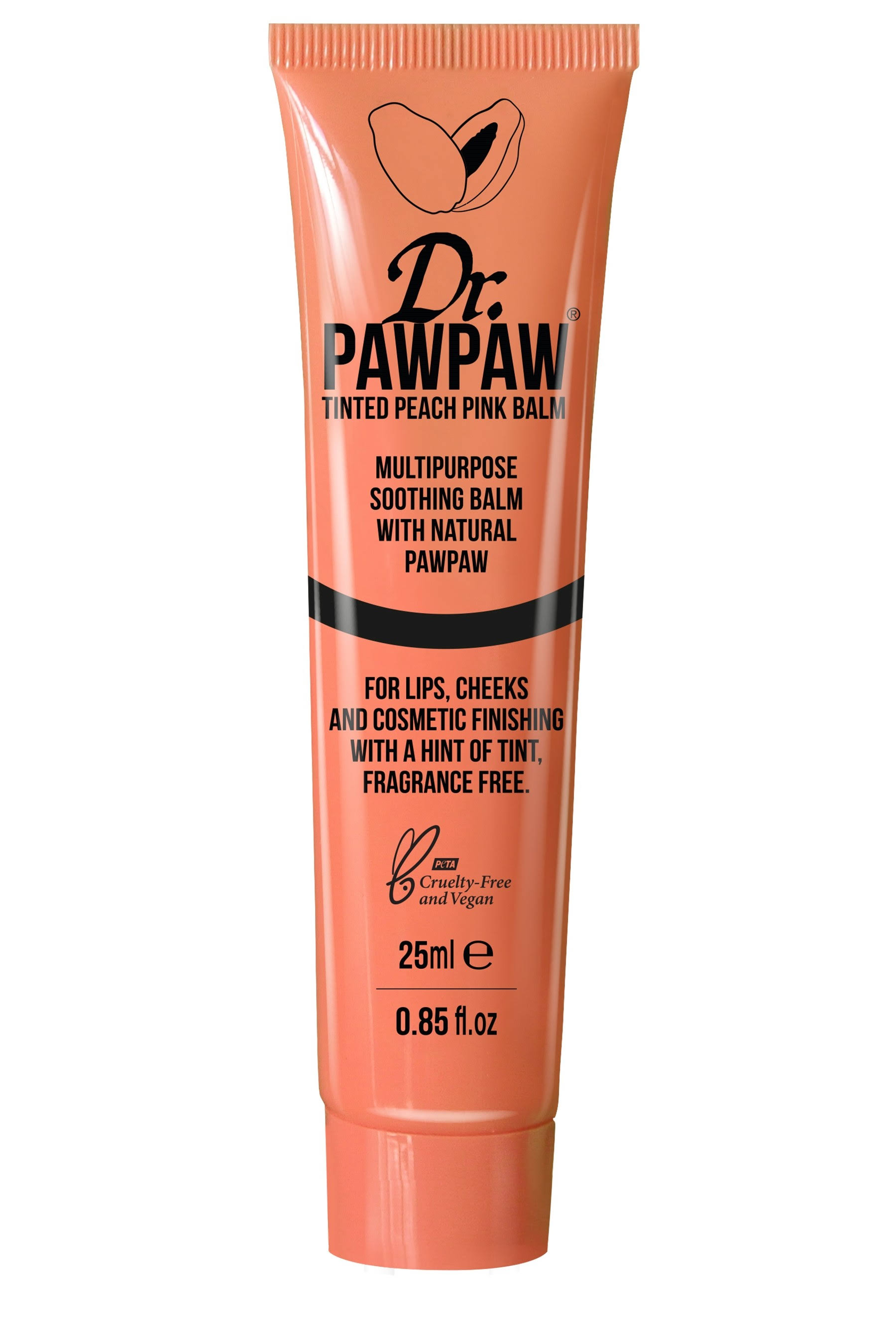Dr PAWPAW Tinted Peach Pink Balm 25ml