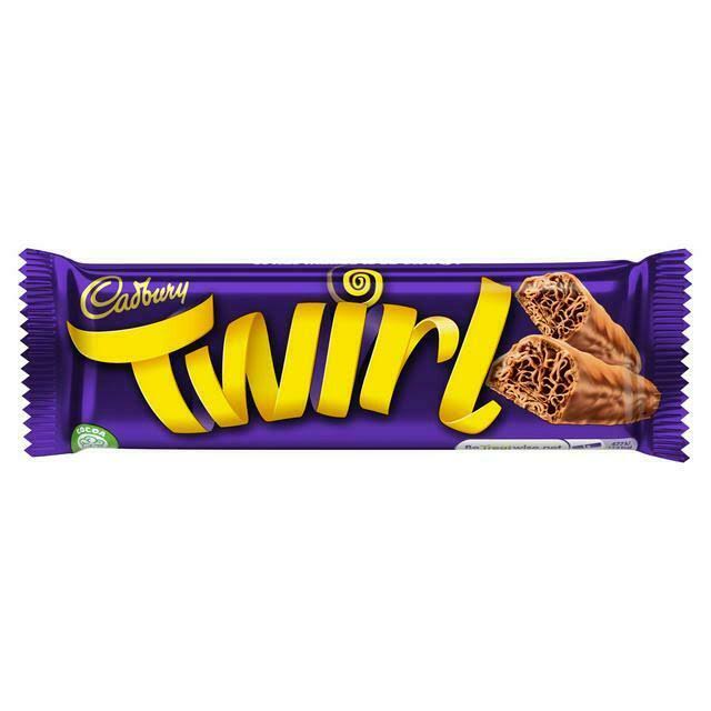 CADBURY TWIRL - Candy bar - pack of 48