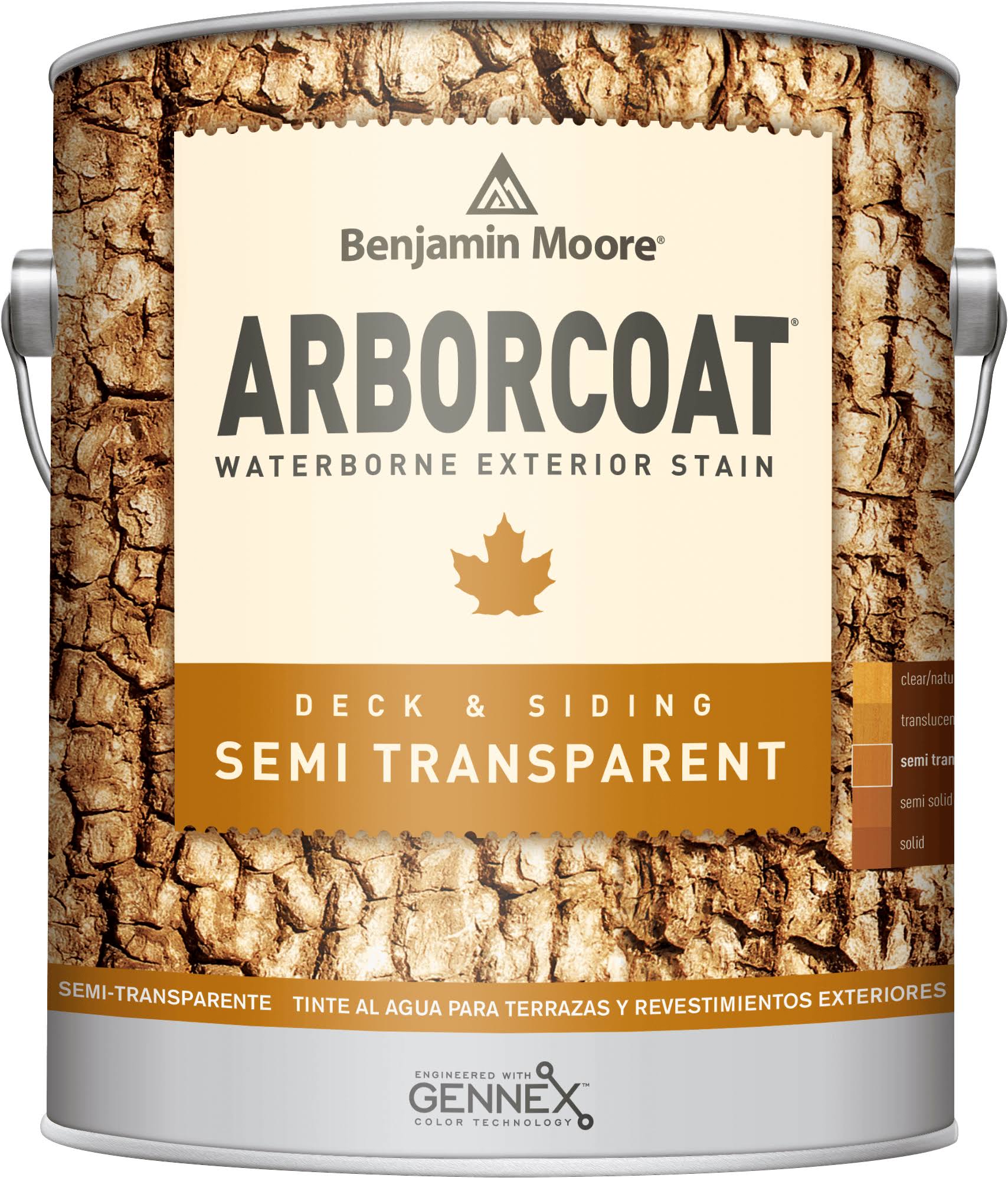 Arborcoat Stain- Semi Transparent Flat (N638) 20 / 1gal