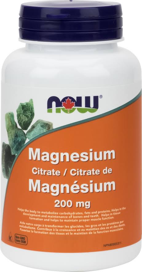 Magnesium Citrate Dietary Supplement - 250 Tablets