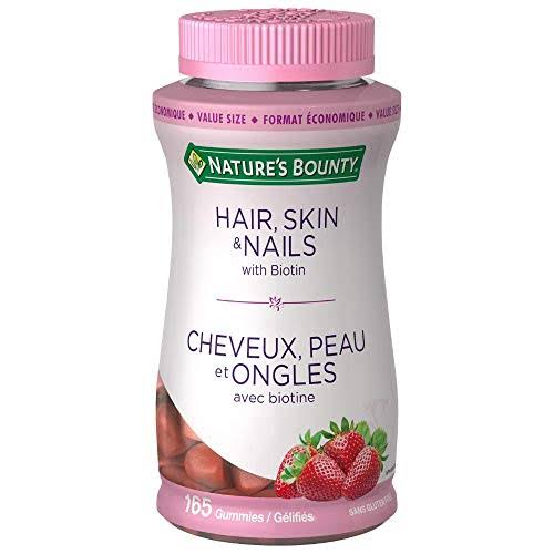 Natures Bounty Hair Skin and Nails Gummies with Biotin - 165ct
