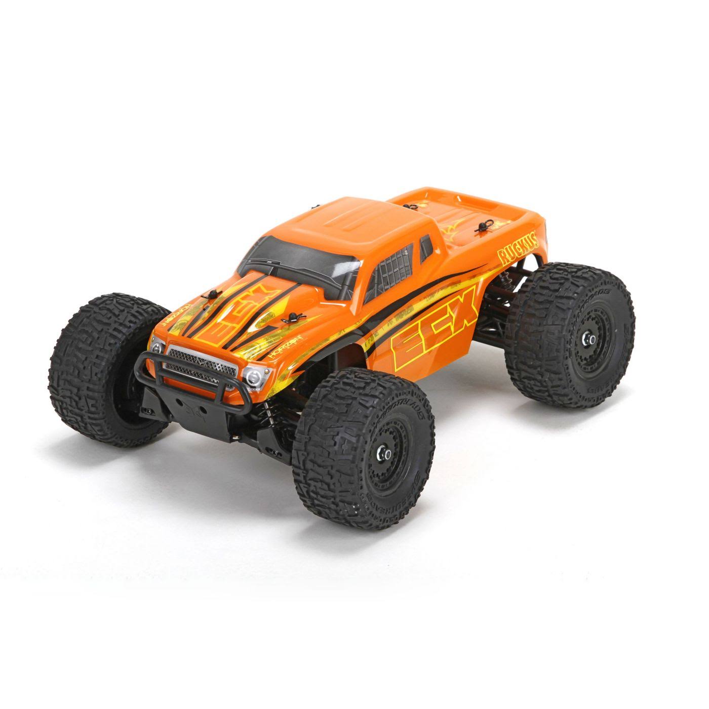 ECX Ruckus Rtr 4wd Electric Monster Truck - 1:18 Scale