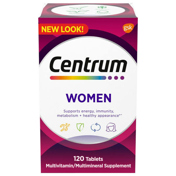 Centrum Women Multivitamin & Multimineral Supplement Tablets