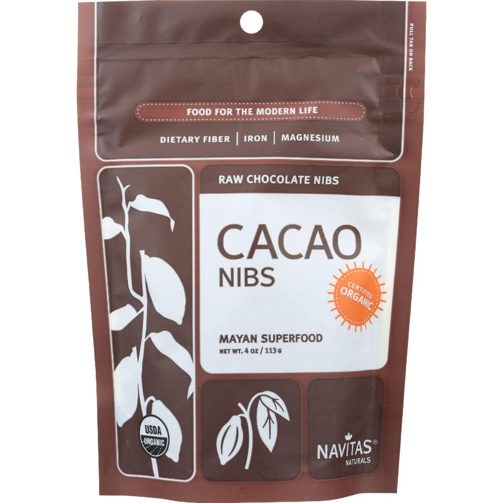 Navitas Naturals Organic Raw Cacao Nibs - 4oz