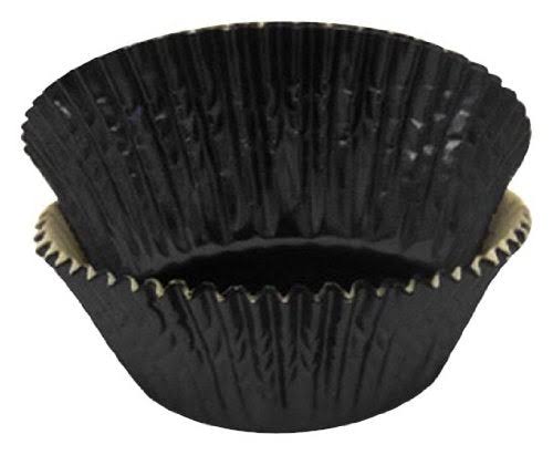 CK Products Baking Cups, Pack of 500, Black Foil