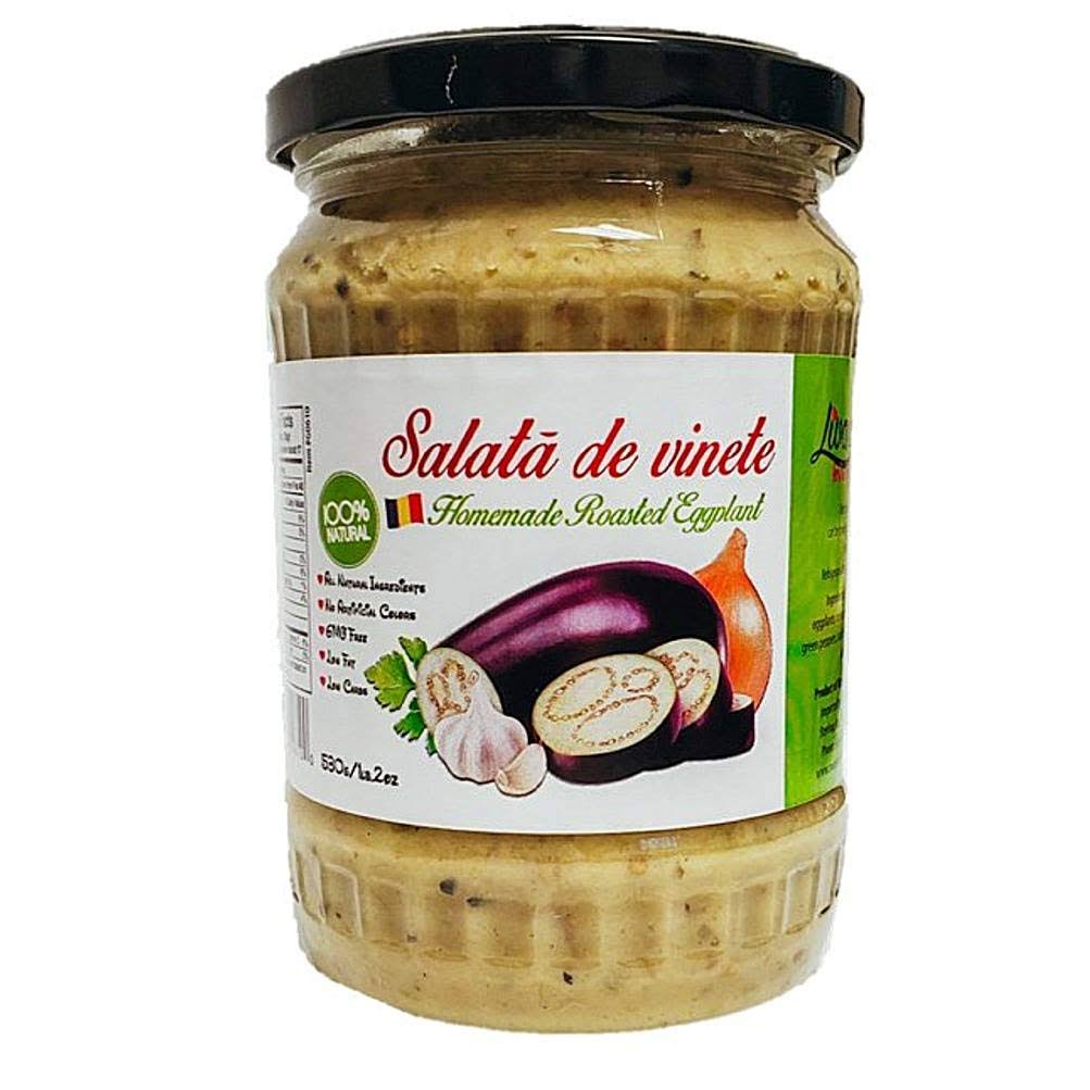 Livada Salata De Vinete (Homemade Roasted Eggplant Spread )- 530 g / 1