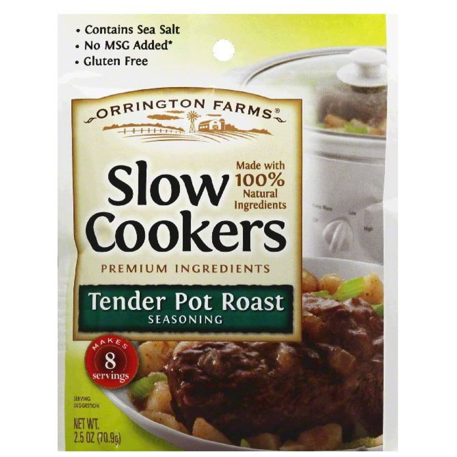 Orrington Farms Slow Cookers Tender Pot Roast Seasoning - 2.5oz