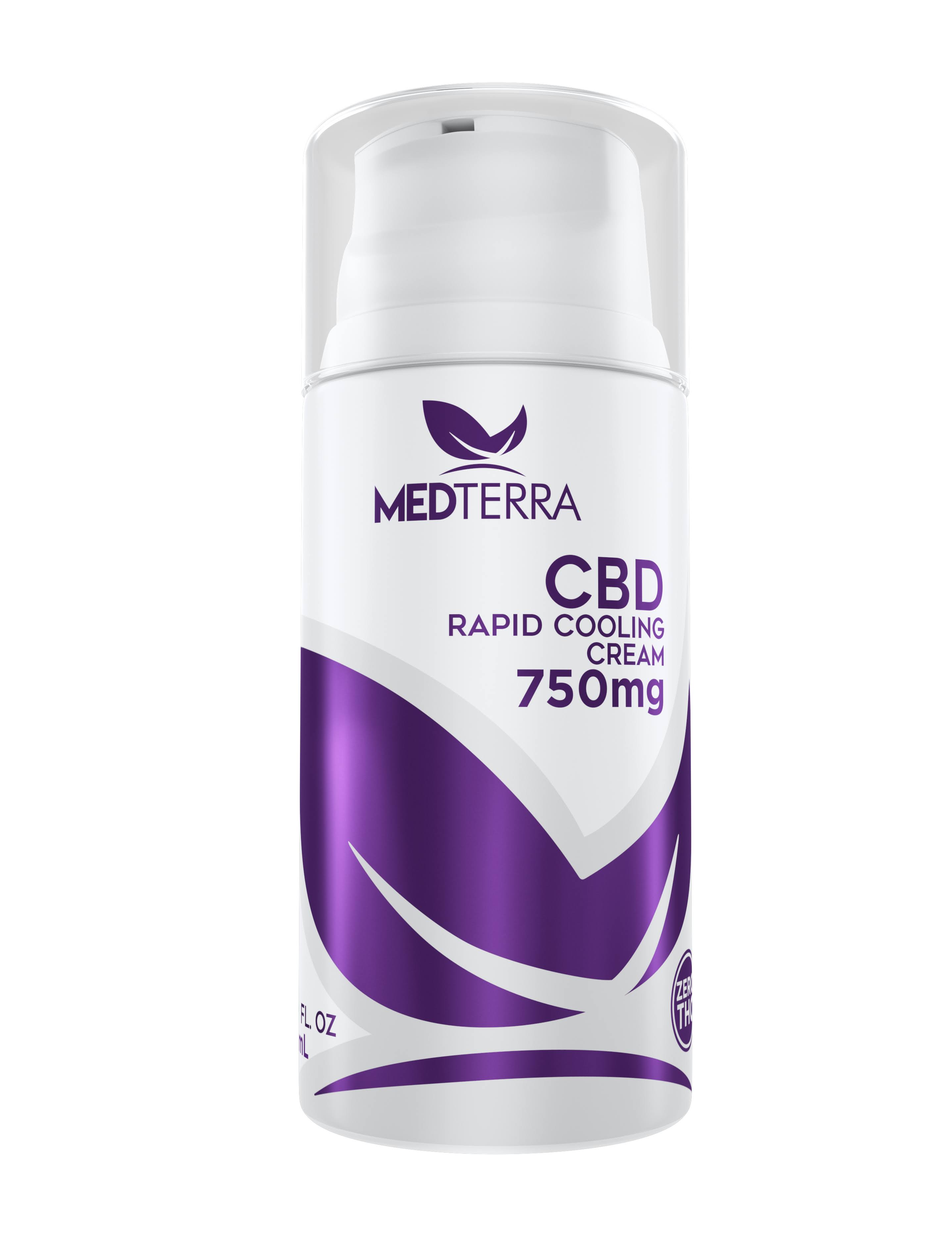 Medterra Cream, Rapid Cooling, Relief + Recovery, Arnica + Menthol - 3.4 fl oz