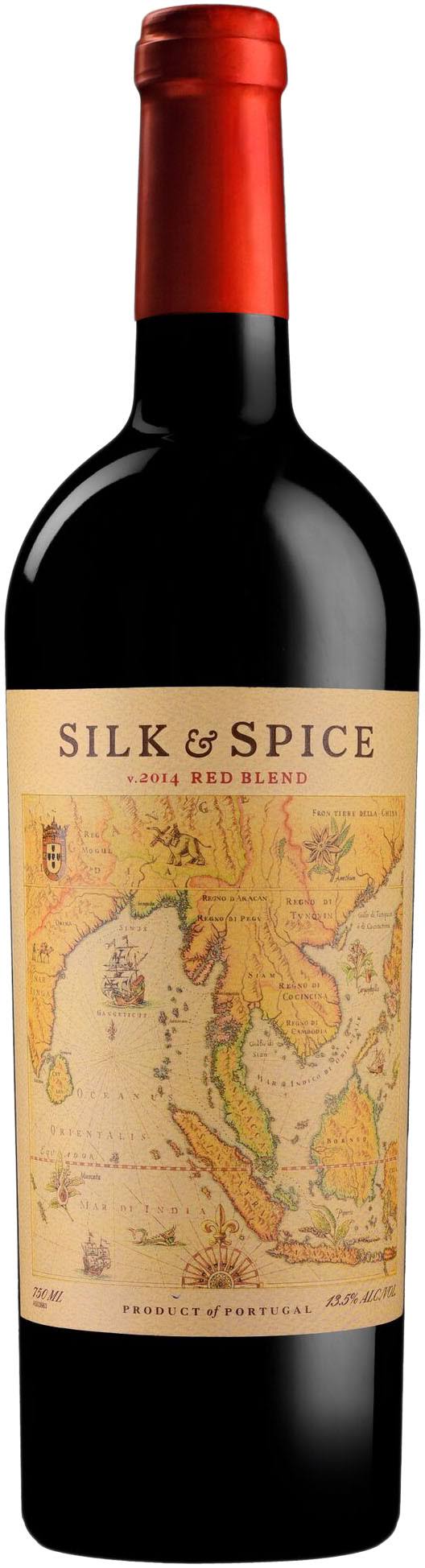 Silk & Spice Red Blend 750 ml bottle