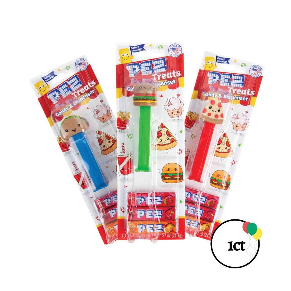 Pez Treats Collection Candy Dispenser - 1 Blister Pack