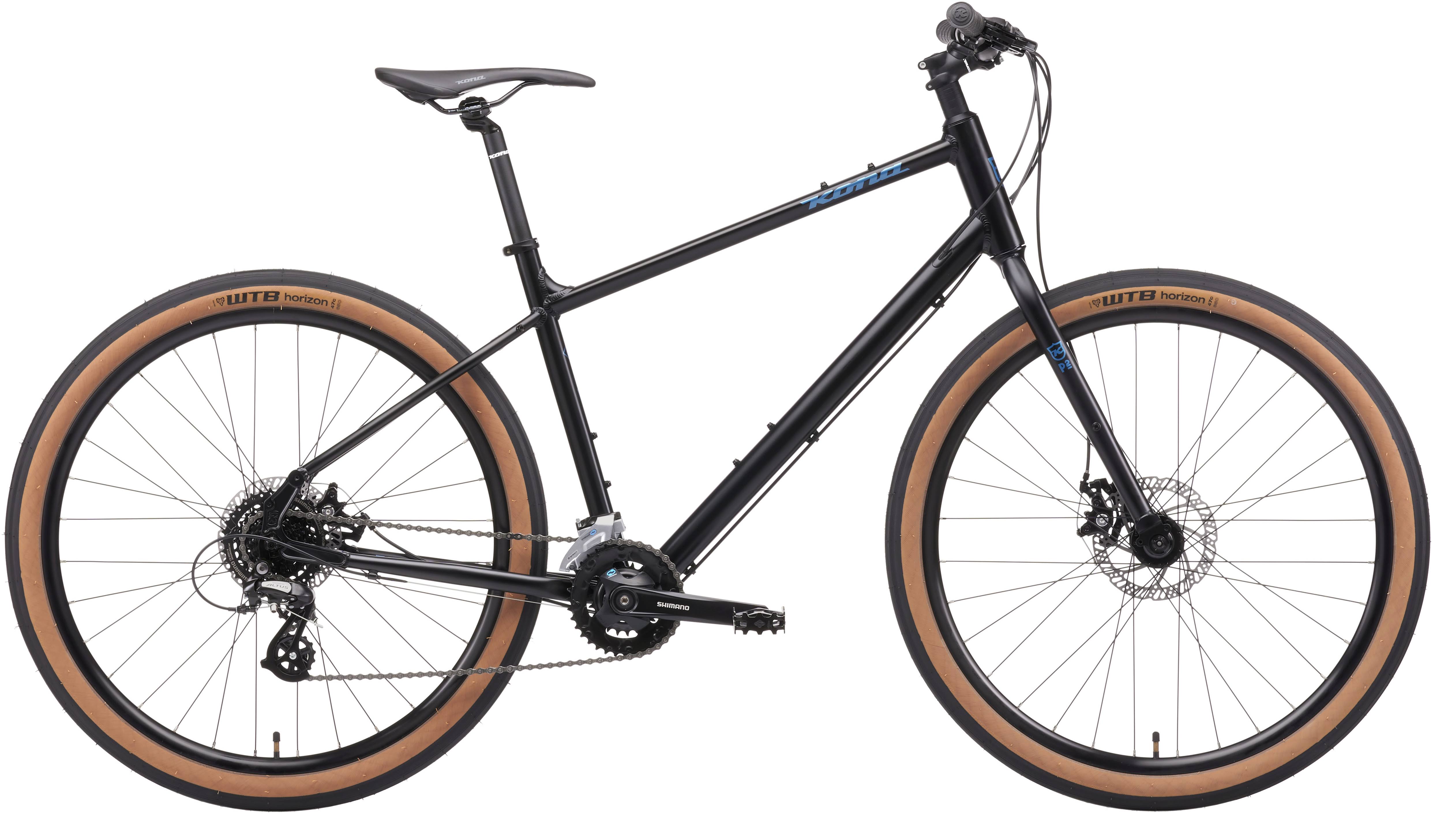 Kona Dew 2021 Hybrid Bike | Black (M)