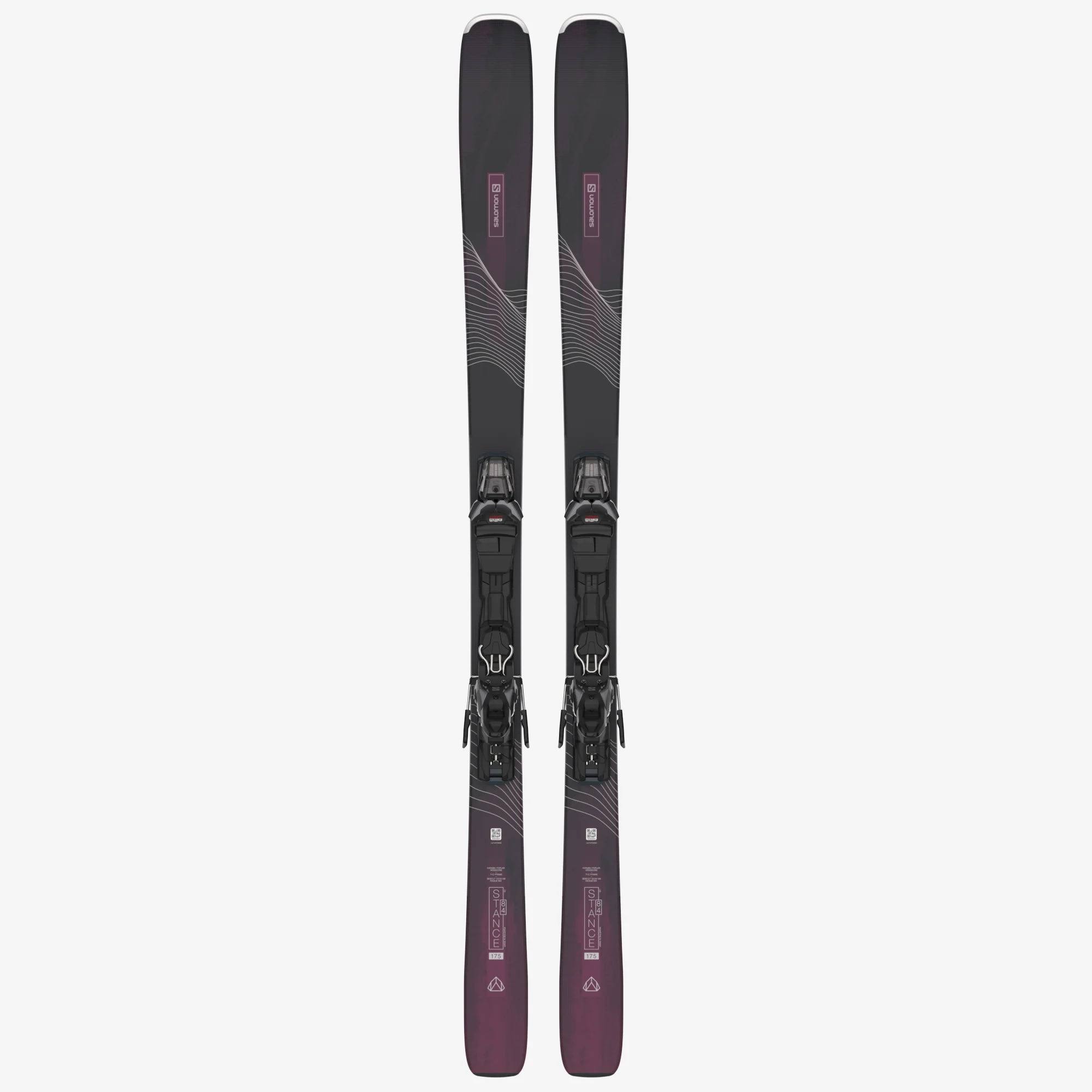 Salomon Stance 84+m11 GW L9 Alpine Skis Woman Black 159