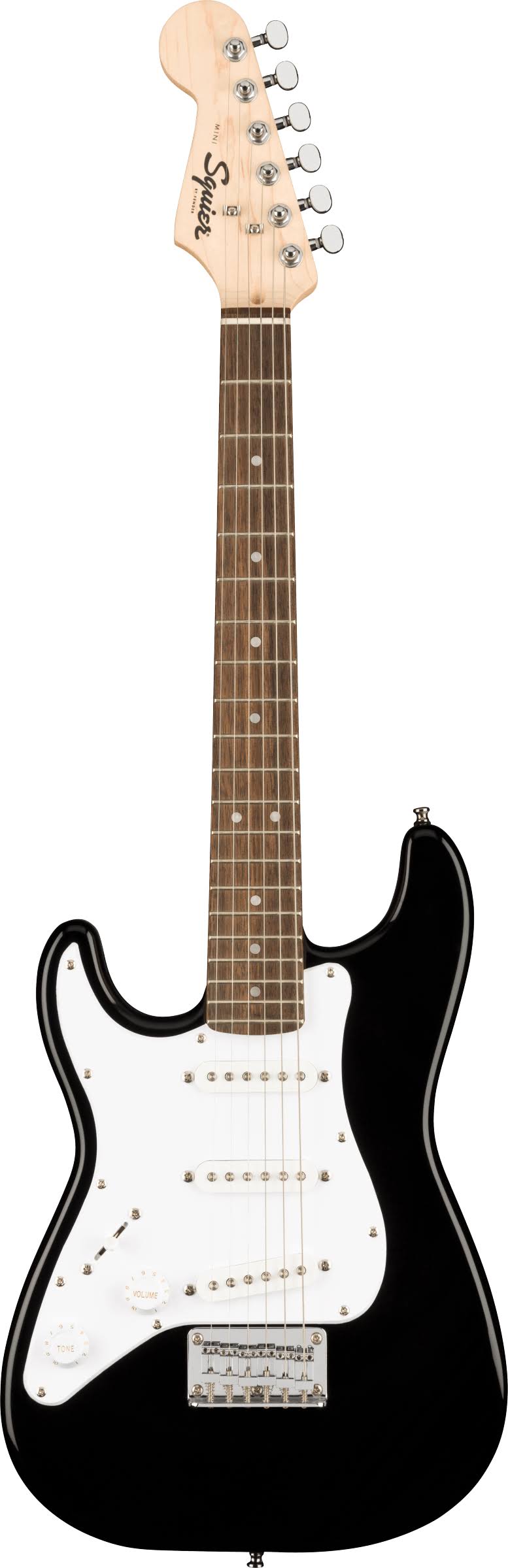 Squier Mini Stratocaster Left-Handed, Laurel Fingerboard, Black