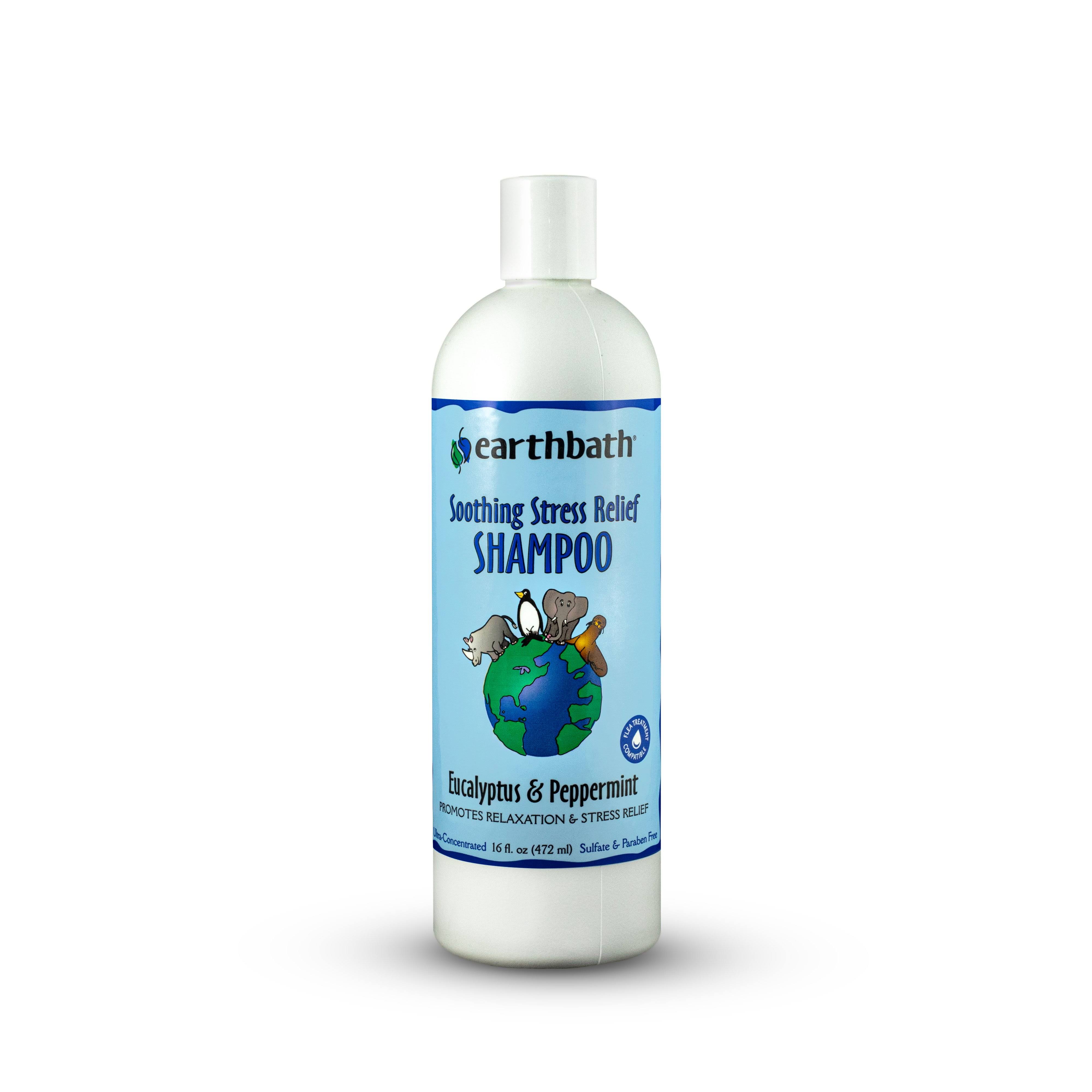 Earthbath All Natural Pet Shampoo - Eucalyptus & Peppermint, 16 oz