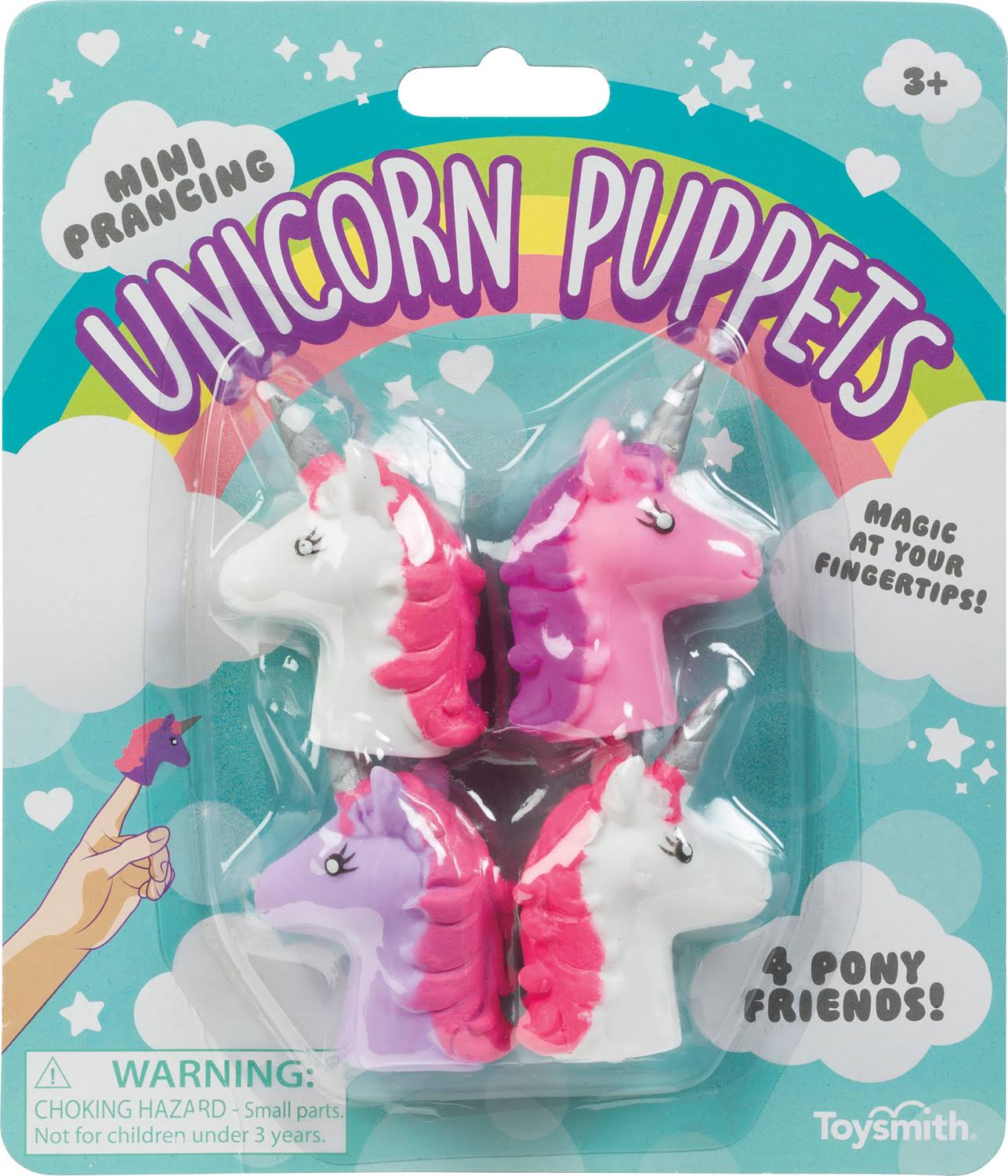 Toysmith Unicorn Finger Puppet Toys