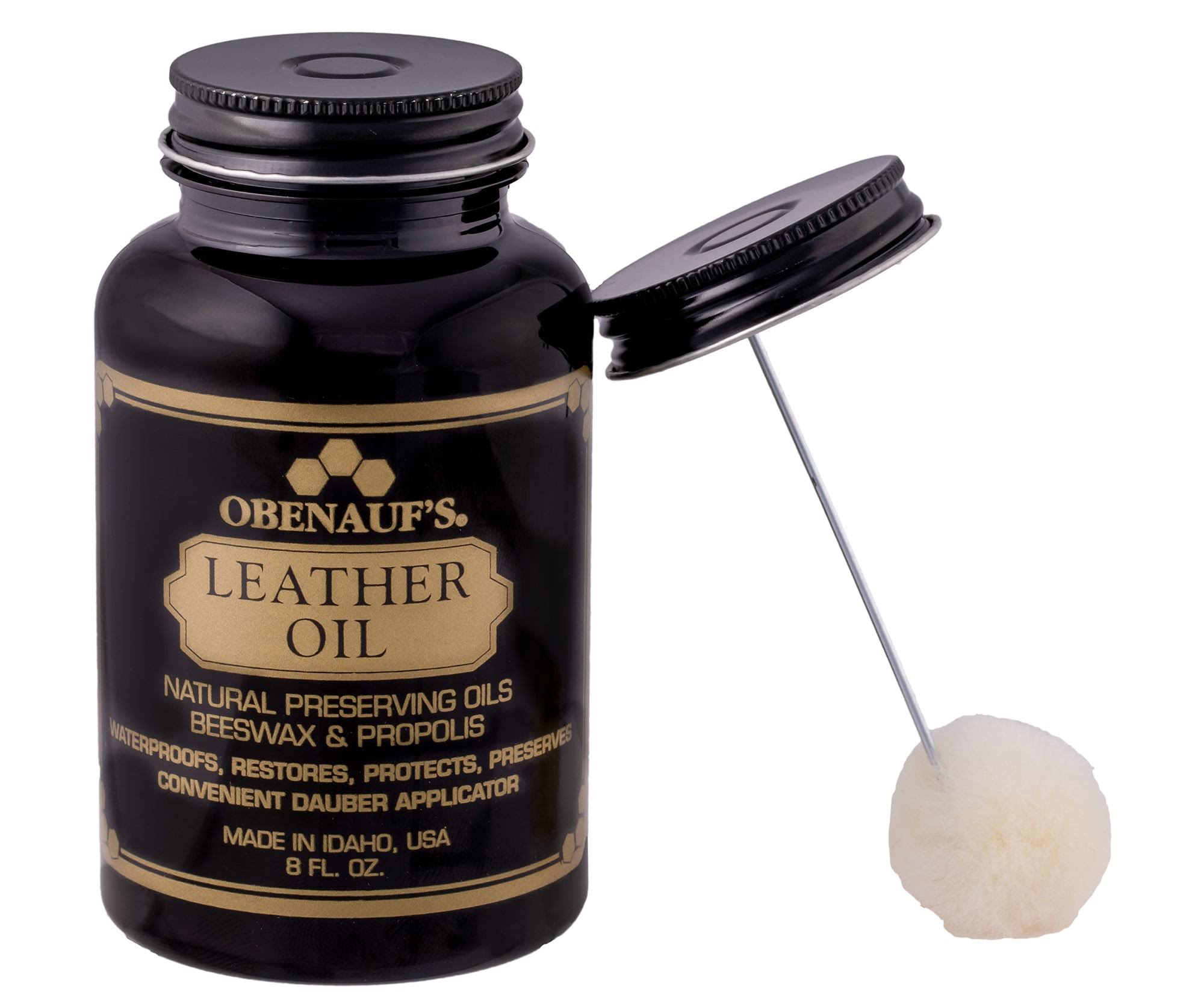 Obenauf's Restore Dry Leather Fiber Care Oil - 8oz
