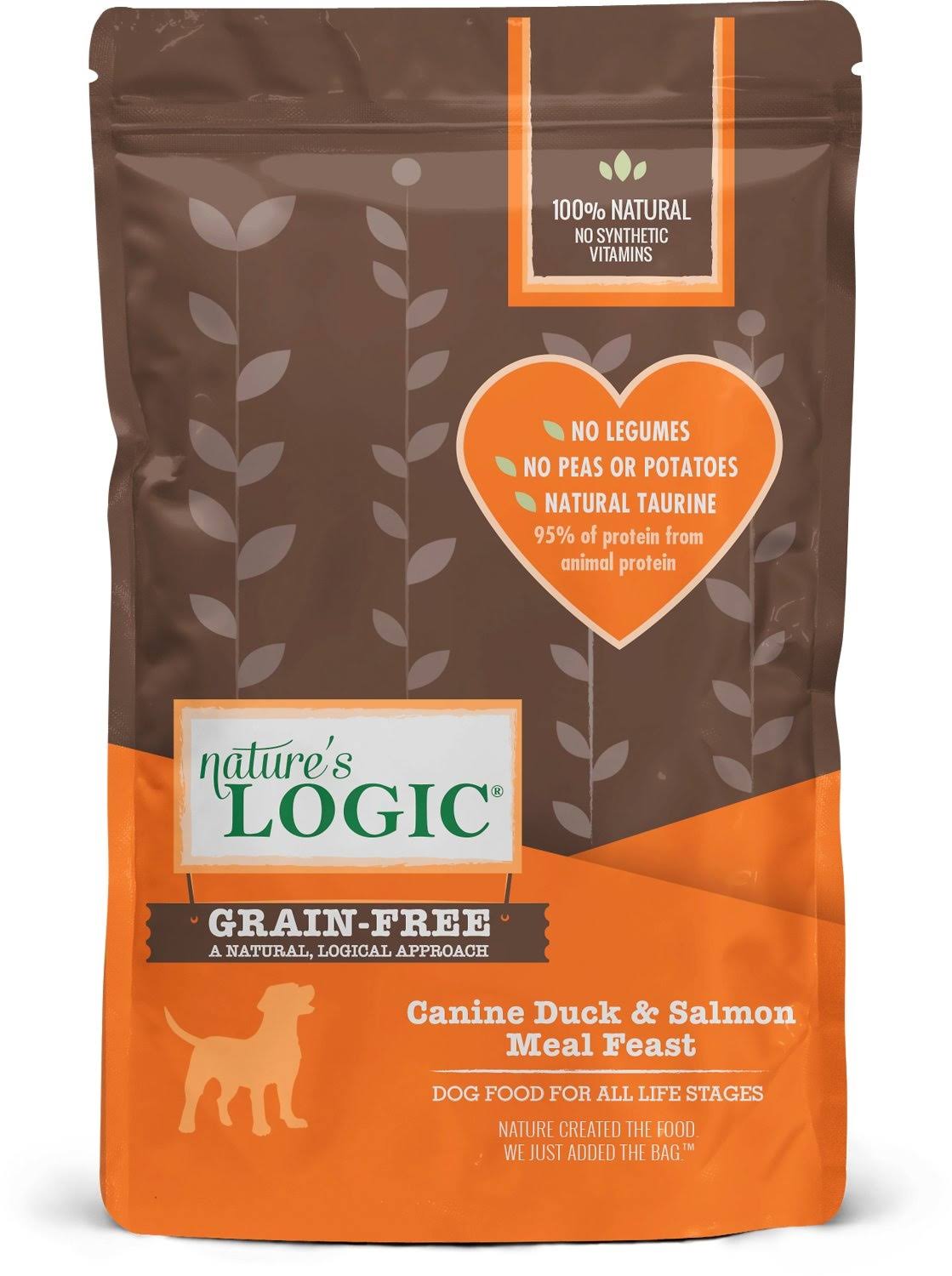Nature's Logic | Canine Duck & Salmon Meal Feast 25lb
