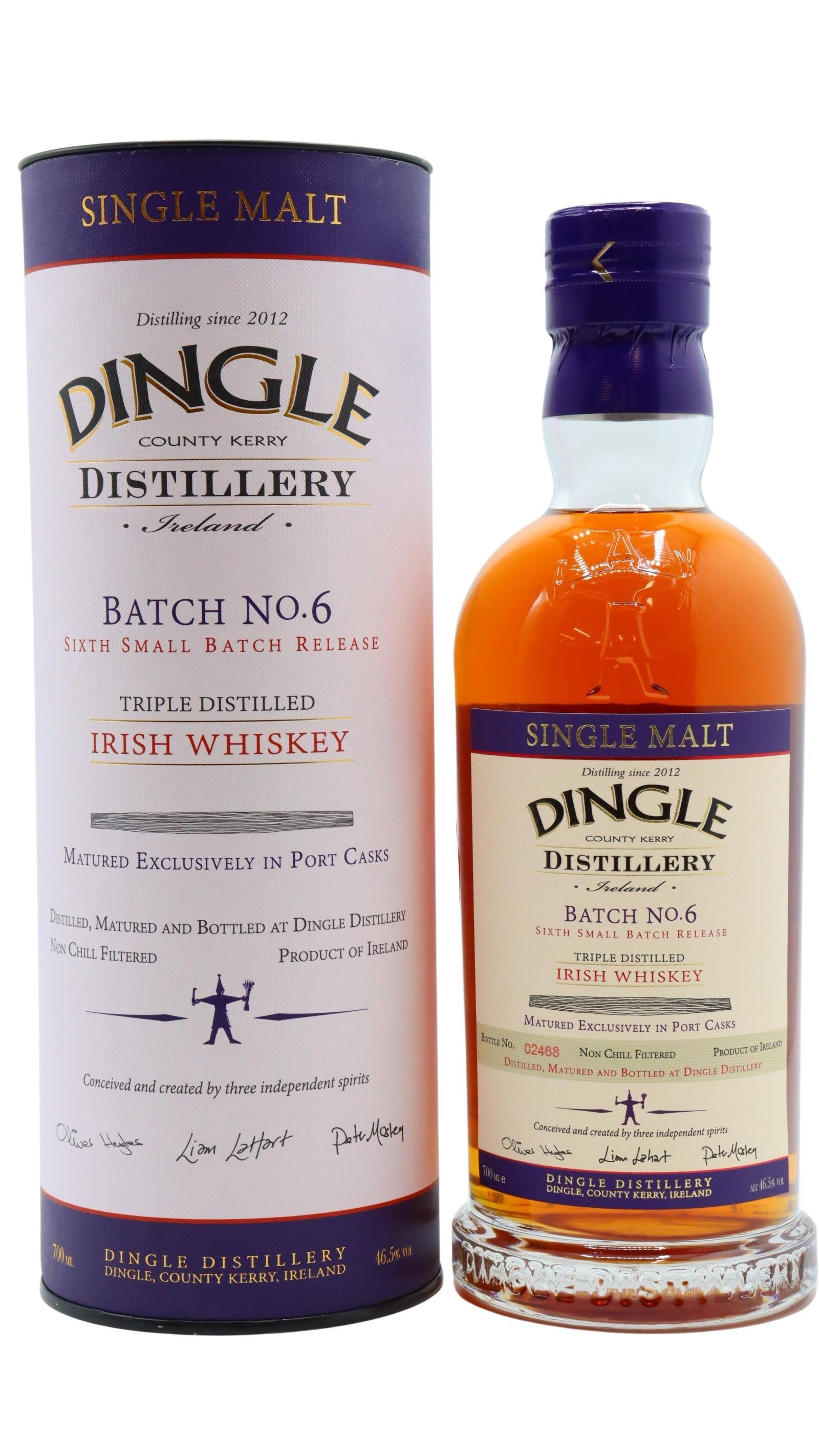 Dingle Batch #6 Single Malt Irish Whiskey 70cl
