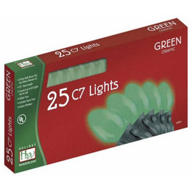 Noma Inliten Import Christmas Lights Set - Green, 25ct