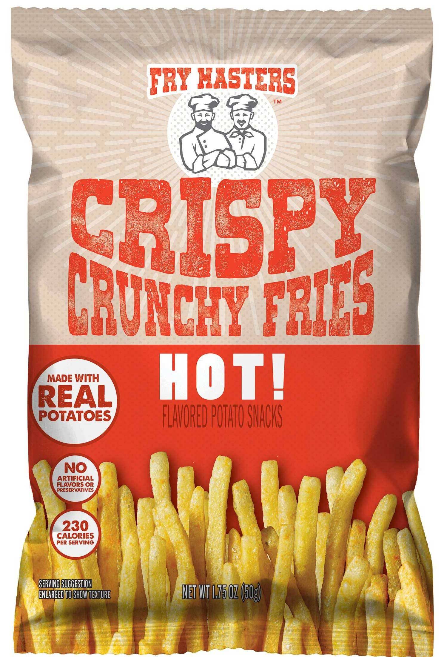 Fry Masters Hot Crispy and Crunchy Fries, 1.75 Ounce -- 6 per Case