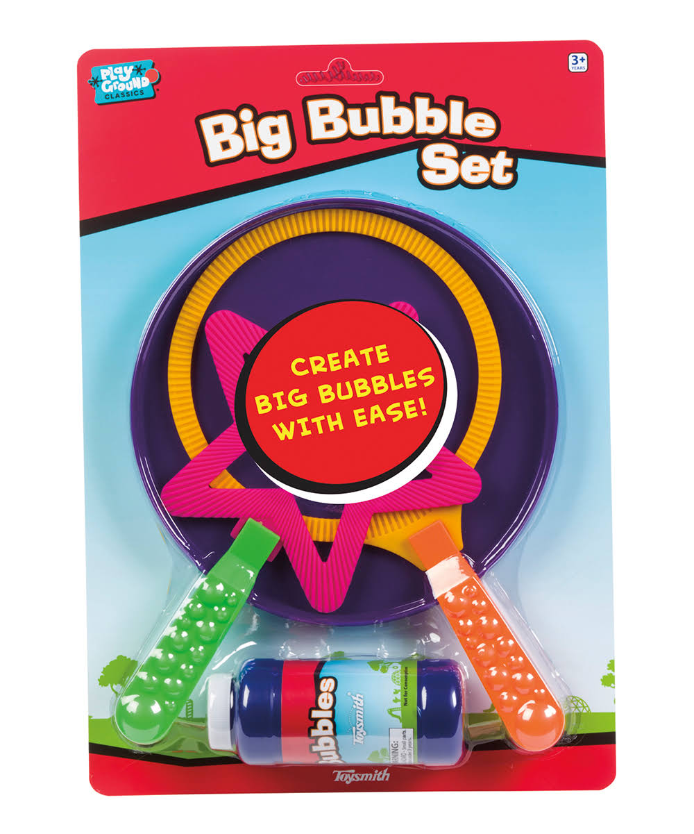 Toysmith Big Bubble Wand Set