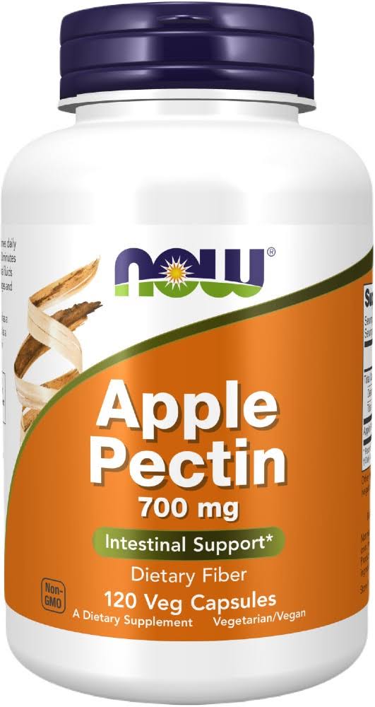 Now Foods Apple Pectin Dietary Supplement - 700mg, 120ct