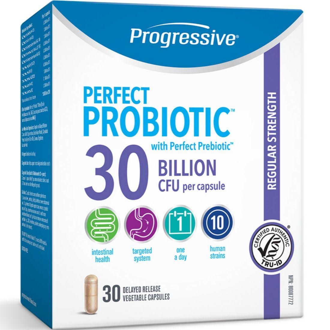 Progressive - Perfect Probiotic 30 Billion, 30 Caps