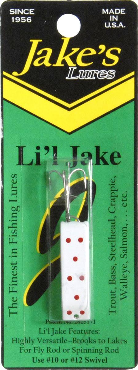 Jakes 60606 Spin A Lure Fishing Equipment - White
