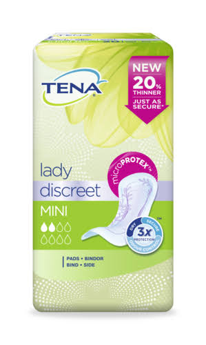 Tena Lady Discreet Mini Pads - 20pk