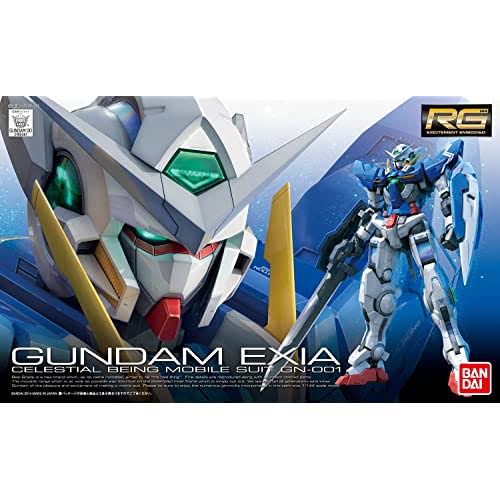 Bandai Rg Gundam Exia Playset