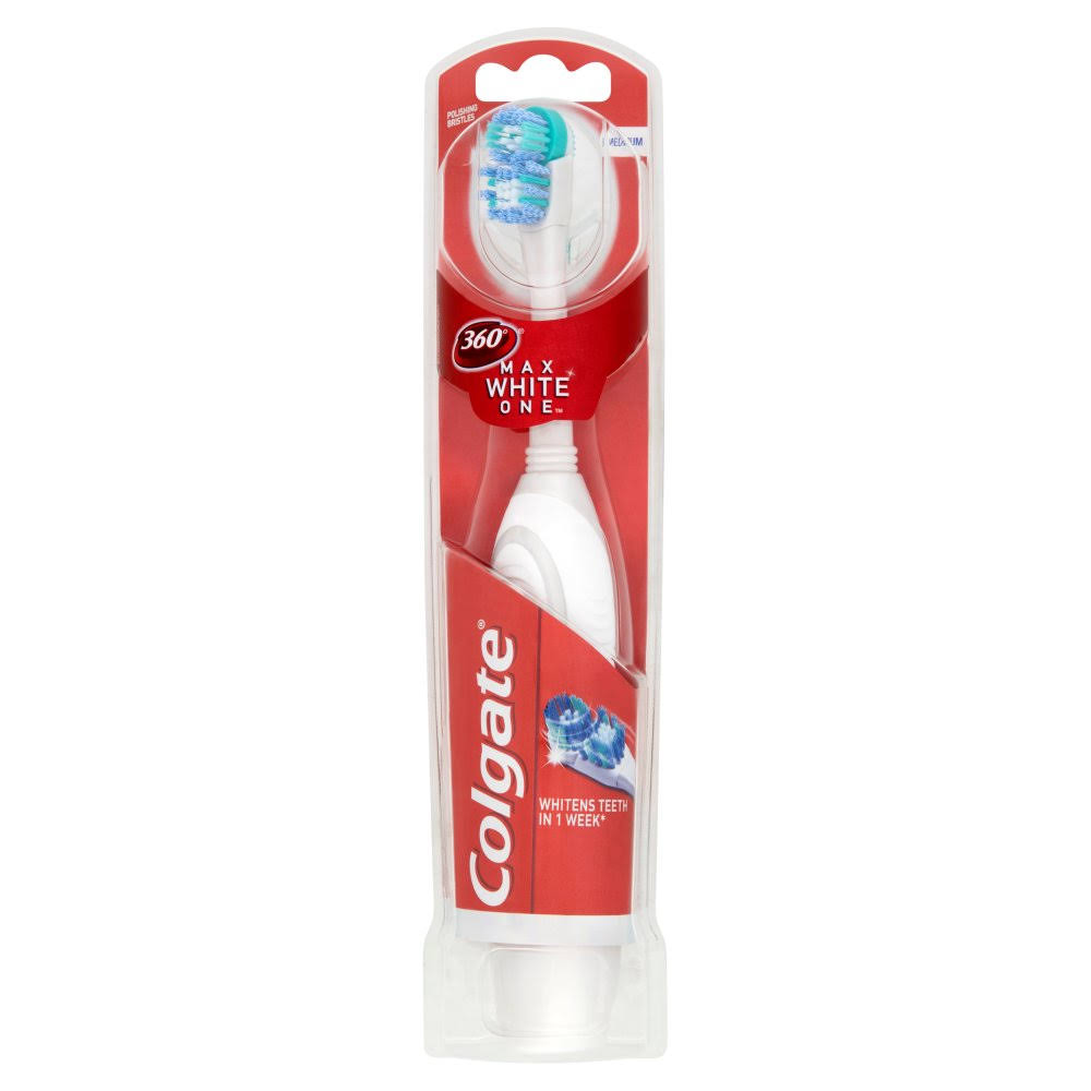 Colgate 360 Max White One Battery Powered Toothbrush