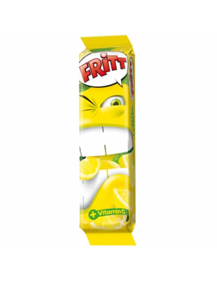 Fritt Lemon Chewy Candy Sticks - Lemon, 6pk