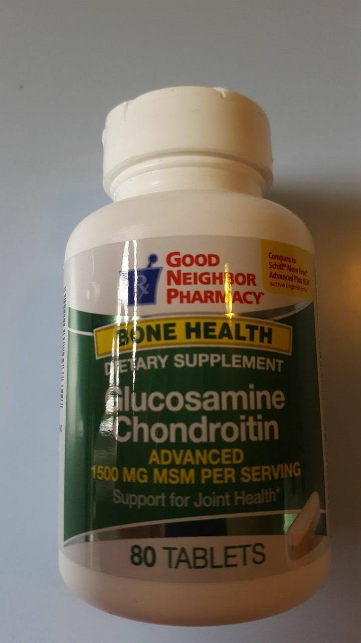 GNP Glucosamine Chondroitin MSM 80 Tablets