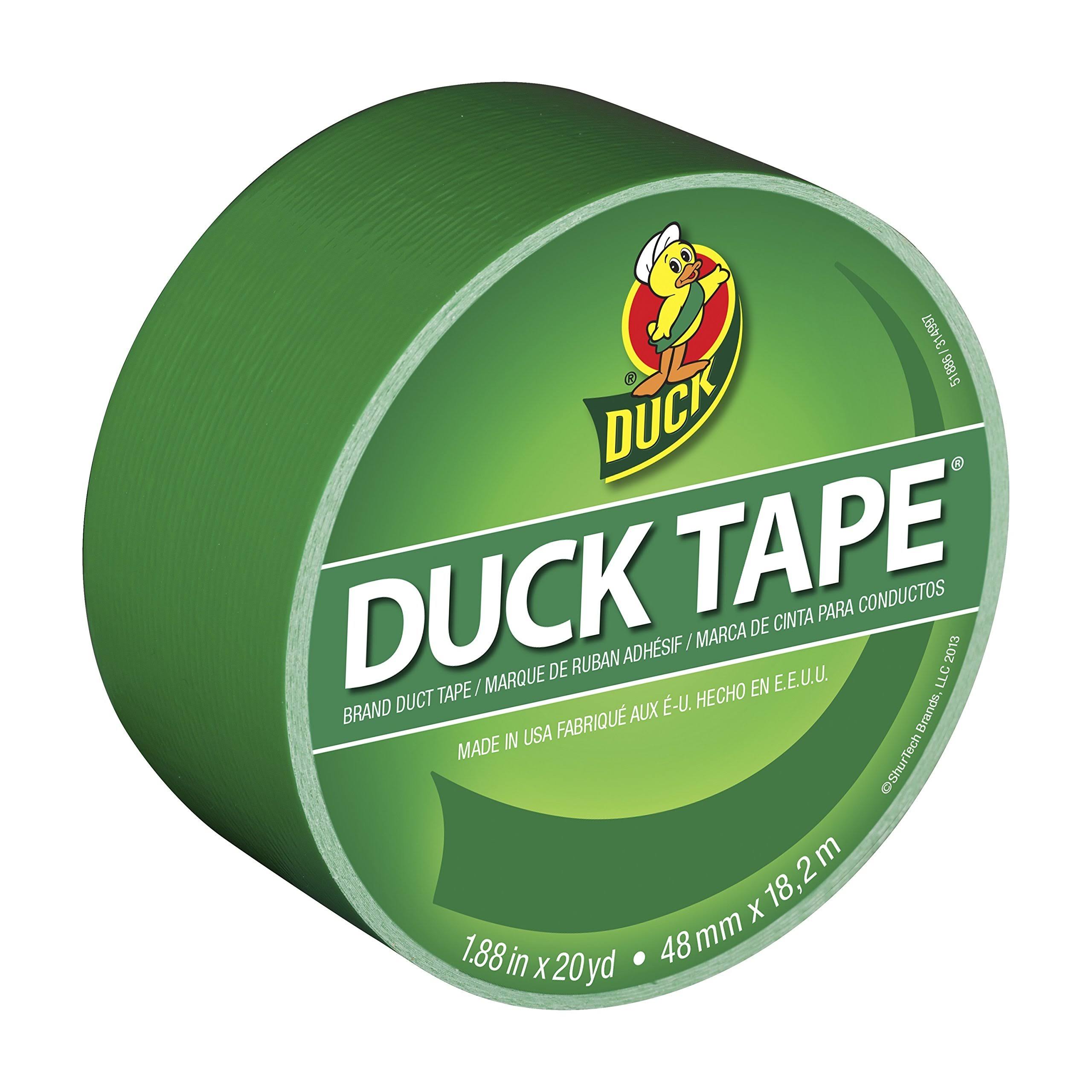 Duck Colored Duct Tape - Green Clover