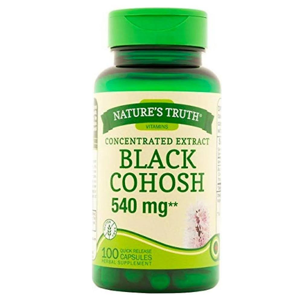 Nature's Truth Black Cohosh Dietart Supplement - 540mg, 100ct