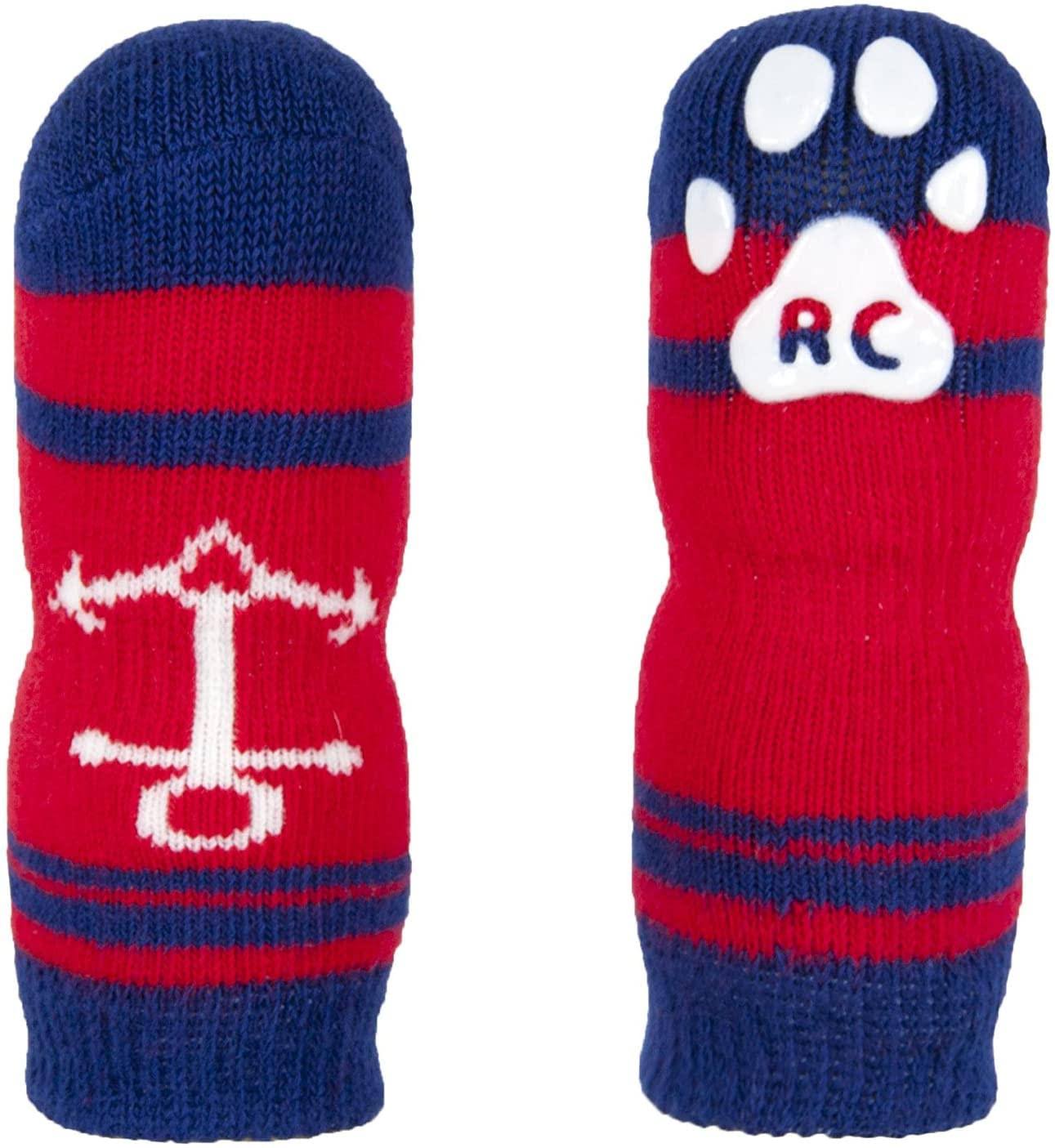 RC Pet Products Pawks Dog Socks, Nautical, X-Large